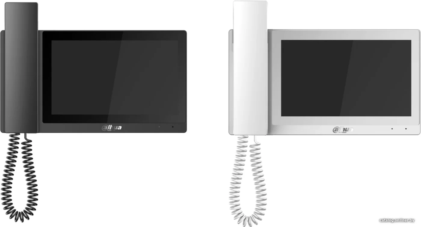 Moniteur Intérieur IP Dahua DHI-VTH5421E-H avec Combiné Filaire - Écran Tactile 7
