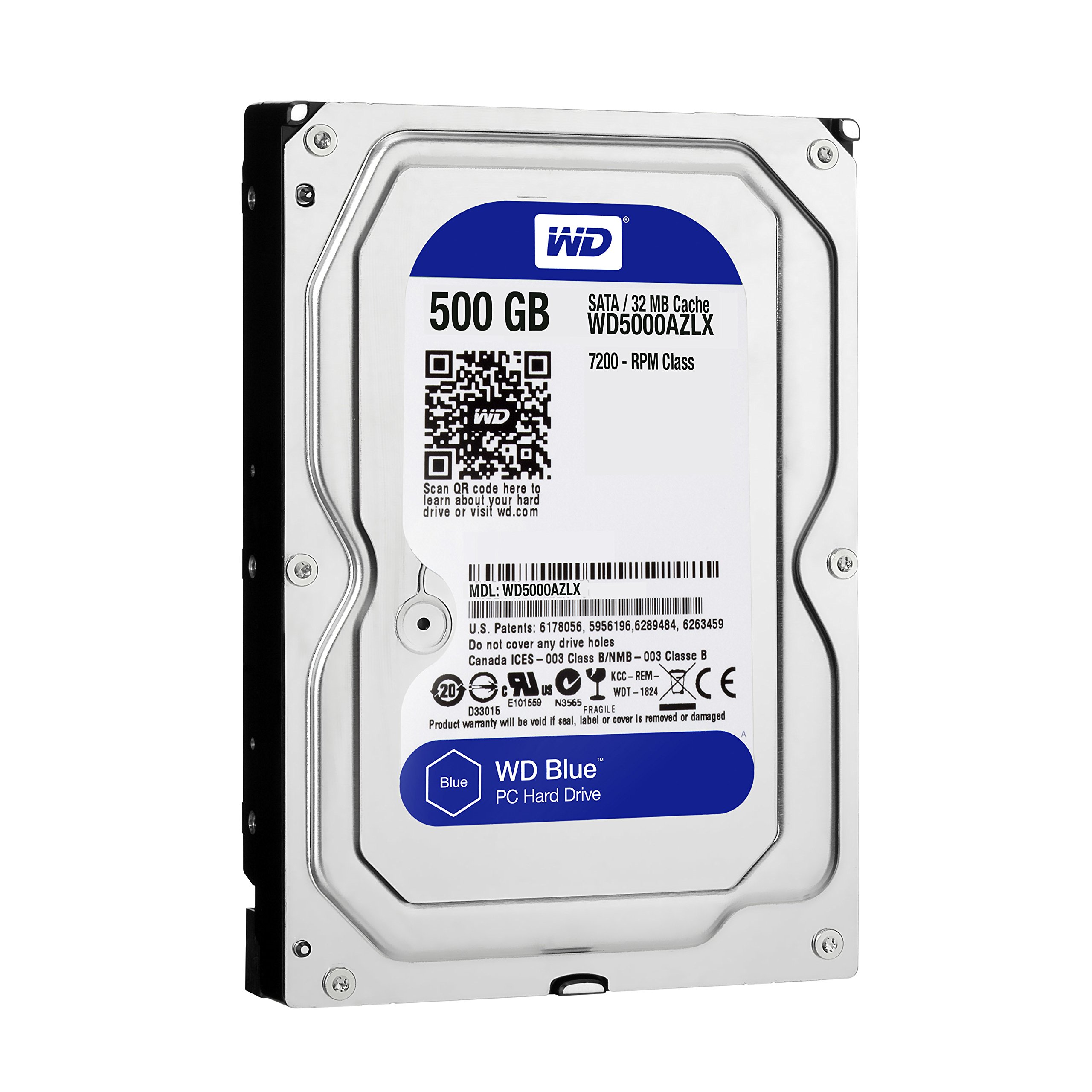 DISQUE DUR WESTERN DIGITAL BLEU 500GB