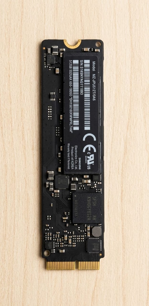 SSD SAMSUNG NVMe 512GB Propre=ietary PCIe for apple macBook /iMac (MZ-JPUS512T/0A6)