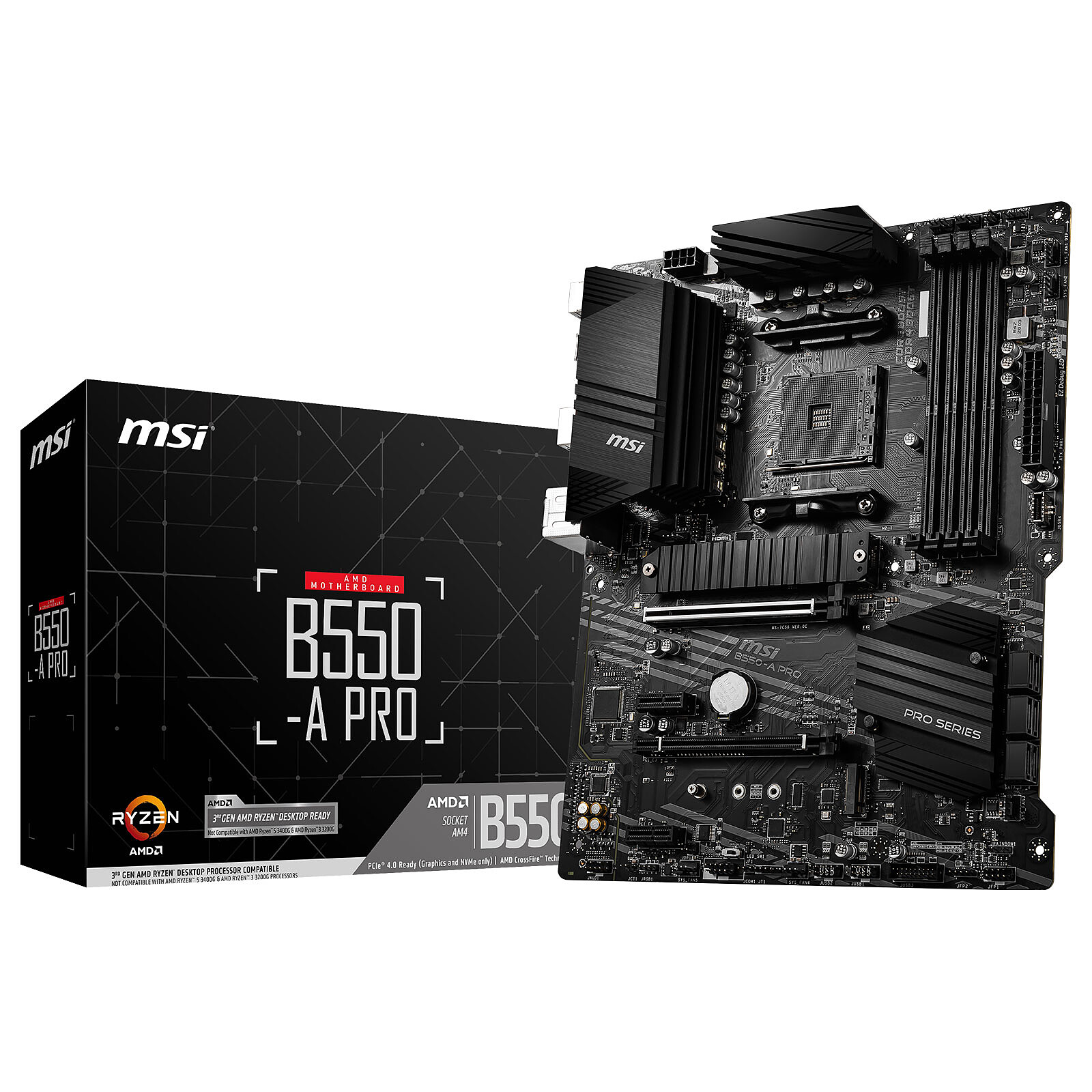 CARTE MERE MSI AMD SOCKET AM4 CHIPSET B550M A PRO